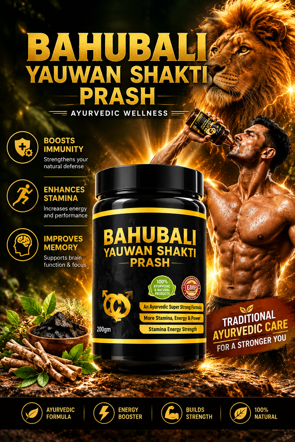 Ashwagandha Shilajit Malt